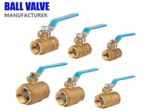 China Pressure Reducing JIS 1 Inch Brass Ball Valve Industrial Radiator Water Gas Control on sale