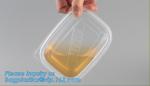 Glass Fresh Keeping Box Round Vacuum Food Container with Press & Push Lid,Fresh