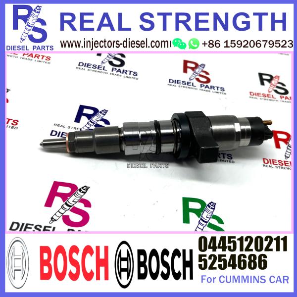 Diesel Common Rail Injector Assembly 0445120211 5254686 for CUMMINS engine
