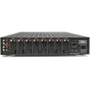 8 Source 8 Zone Bridgeable Distributed Audio Matrix Amplifier Bridged Integrated