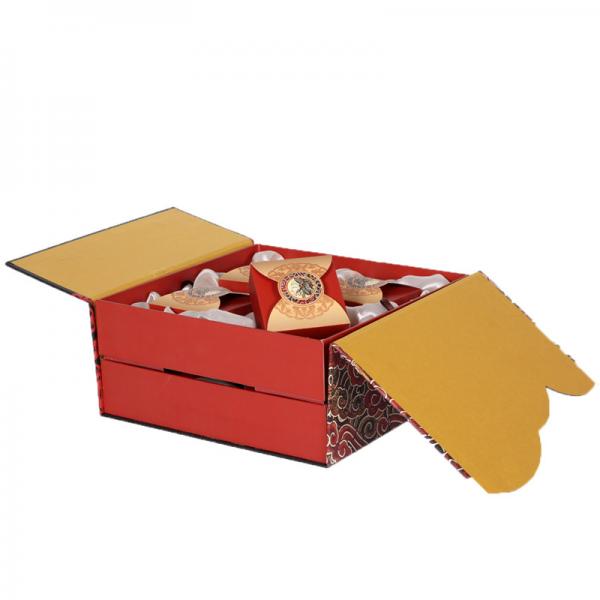 Quality Recyclable Cardboard Food Boxes / Food Packaging Paper Box ODM Service for sale