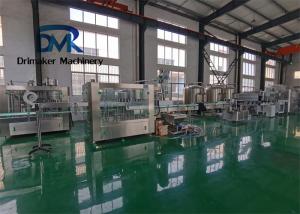 China Air Pressure 0.4 - 0.6Mpa Bottling Water Machine With Filling Accuracy ≤±2mm on sale