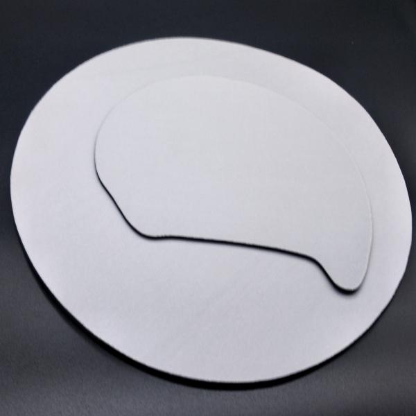 Blank Round Shape Mouse Pad Neoprene / Custom Size Circular Mouse Mat