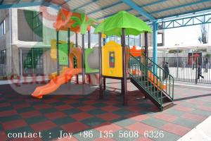 China Outdoor playground safety surfacing rubber playground surface QX-050A wholesale