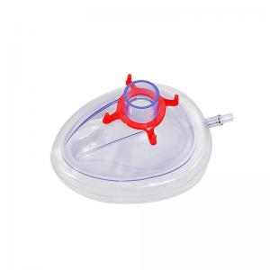 China Adult Portable Oxygen Mask Simple Disposable General Anesthesia Mask on sale