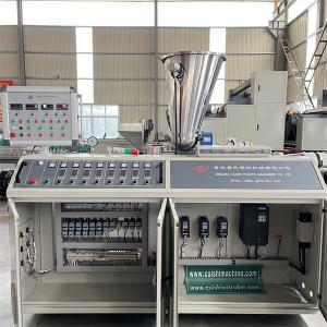 China Durable Plastic Screw Extruder Machine PVC Flex Pipe Water Line wholesale