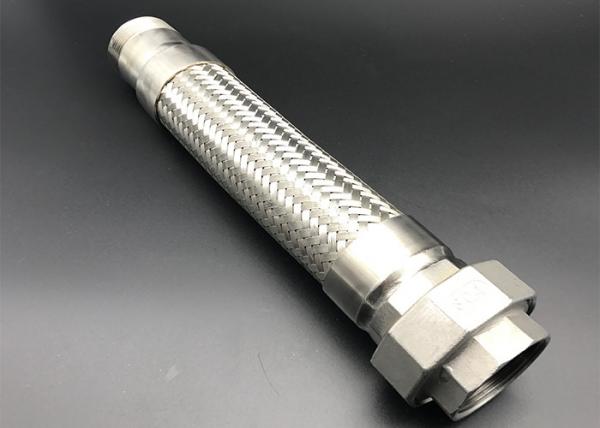 ISO9001 Braided Bellow Pipe Joint SUS304 Stainless Steel Hoses