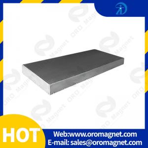 China 12000 Gauss High Magnetic Field Stainless Steel Magnetic Board For Iron Slags Separation on sale