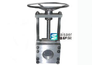China Manual Rotating Vertical Screen Changer For Extruder Single Plate Stainless Steel Bar on sale