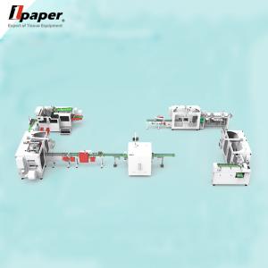 China Tissue Product Line Box Facial Tissue Paper Make Pack Package Machine for Tissue Pack wholesale