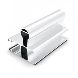 China 6063 Aluminum Extrusion Customized Silver Anodized Aluminium Door Frame Profiles For Senegal Market wholesale