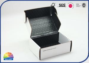 China Custom Printing Corrugated Mailer Box Portable Flat Pack Shoe Shipping Boxes wholesale