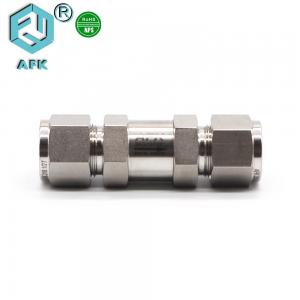 China Stainless Steel 3mm 6mm 8mm Non- Return Valve Gas Check Valve wholesale