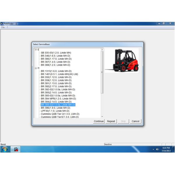 Linde Pathfinder software Forklift Diagnostic Tool linde diagnostic scanner