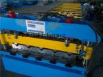 7.5kw High Speed Metal Roof Roll Forming Machinery with Man-made Uncoiler for