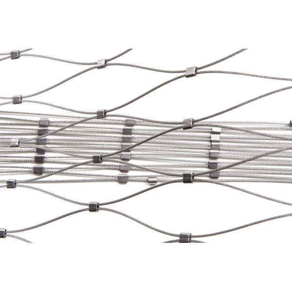 7 X 7 Flexible Stainless Steel Cable Netting