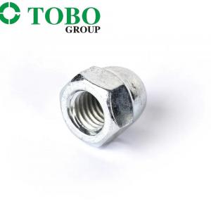 China TOBO carbon Steel Din1587 M6 M8 M10 M12 M14 M16 Wheel Lug Nut Cap Nuts wholesale