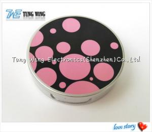 China Promotional Pocket Makeup Mirror Cosmetic Compact Mirror With Music wholesale