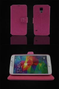 China Fashion leather case for samsung s5 with high quality wholesale