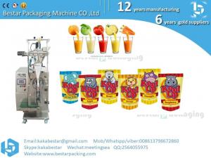 China Automatic Liquid Ketchup paste shampoo fruit Juice water tomato Sauce Sachet Packing Machine wholesale