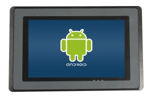 Plastic Frame 5'' Android Industrial Panel PC Capacitive Touch With 512M Bytes DDR3 SDRAM