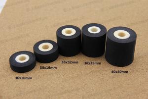 China Cartridge Stamp Hot Ink Rollers 36mm Length 40mm Diameter For Coding Machine wholesale