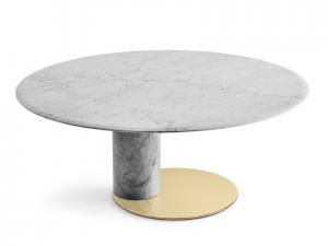 China Oto Big Round Modern Dining Room Tables For Decoration Customized Size on sale