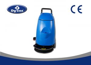 China Walk Behind Compact Floor Scrubber Machine , High Capacity Cement Floor Scrubber on sale