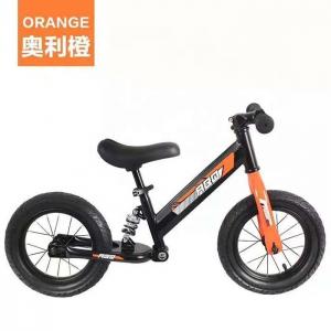 China OEM 2 Wheel Push Childrens Balance Bikes Shock Absorption on sale