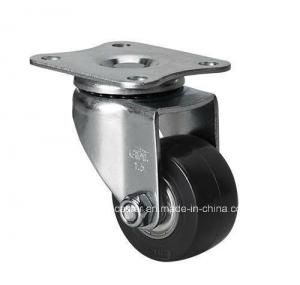 China 2mm Thickness Black PU Swivel Caster for Edl Mini 1.5 35kg Plate 26115-66 and Sturdy on sale