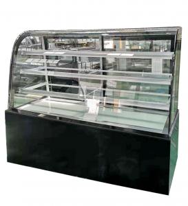 China Refrigerated Fan Cooling Bakery Cake Display Freezer wholesale
