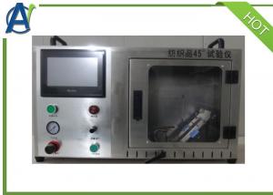 China ASTM D 1230 Textile Flammability Test Equipment Under 45 ° Combustion wholesale