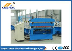 High Forming Speed Double Layer Roofing Sheet Roll Forming Machine with Cr12 Quenched