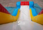 5in1 colorful commercial kids inflatable combo game with slide for outdoor from