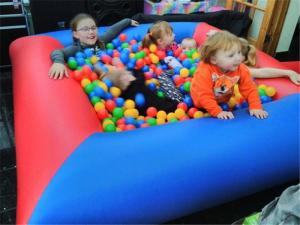 China Safety Funny Backyard Small Kids Inflatable Ball Pit Pool For Party on sale