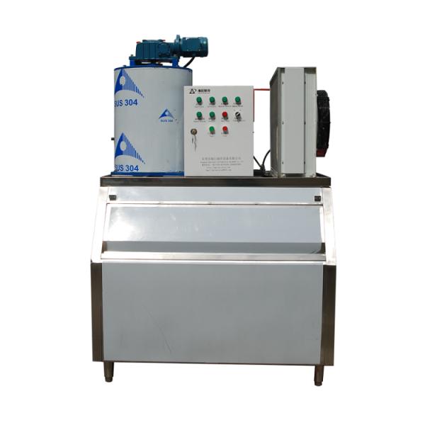 380V Commercial Grade Ice Machine With 304 Stainless Steel Spiral Blade