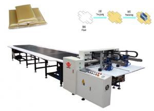 China Double Feeder Automatic Gluing Machine To Make Book Cover , Chocolate Box wholesale