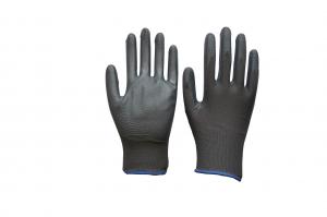 13G grey polyester liner with grey  nitrile smooth palm coated