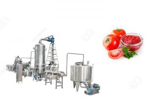 China 1T/H Industrial Tomato Paste Processing Machine Equipment Tomatoes Paste Production Line wholesale