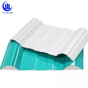 China Soundproof UPVC Plastic PVC Roof Tiles For Patio Gazeb Poultry Farm wholesale