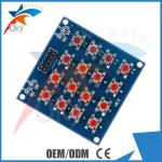 16 Keyboard PCB 4 x 4 LED Dot Matrix Module for Arduino , MCU / AVR / ARM Button