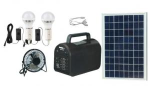 China 20w portable  solar power system solar energy off-grid solar power with mp3 and radio for Africa on sale