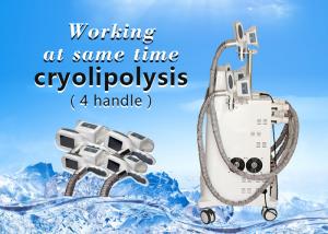 China Professional 4 Hand Pieces Cryolipolysis Fat Freeze Slimming Machine wholesale