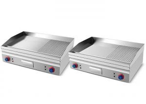 China Mirror 4.4kw 700mm Commercial Countertop Electric Griddle on sale