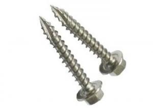China Stainless Steel Metal Screws Thread Cutting Hex Washer Head Type 17 Screw wholesale