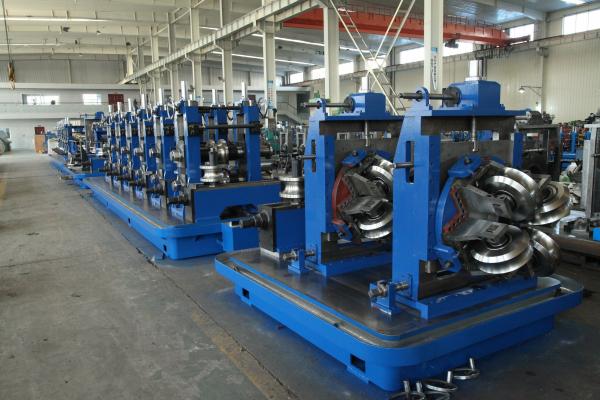 Quality Hot Rolled Steel Strips Pipe Mill , Steel Pipe Making Machine for sale