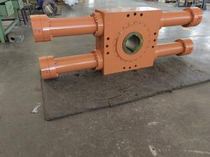 China 38CrMoAl Gear Rack Hydraulic Cylinders 180° Angle Rotation wholesale