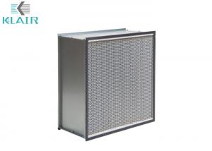 China Glassfiber Box Type Aluminum Separator HEPA Air Filter for HVAC System wholesale
