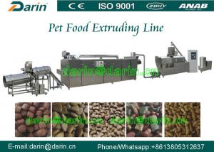China Dog Animal Pet Food Extruder Production Machine for corn , soya , bone meal wholesale