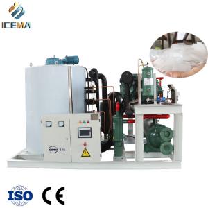 China 8 Tons Seawater Flake Ice Machine Commercial Flake Ice Maker wholesale